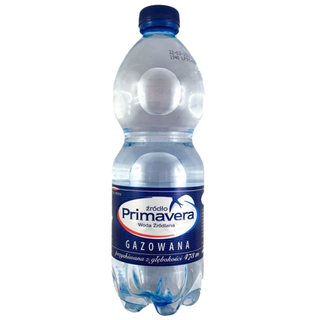 Woda gazowana butelka 500ml