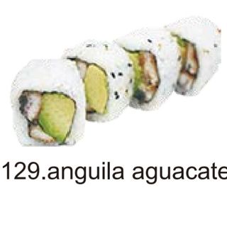 129. Anguila Con Aguacate(8 Pza.)