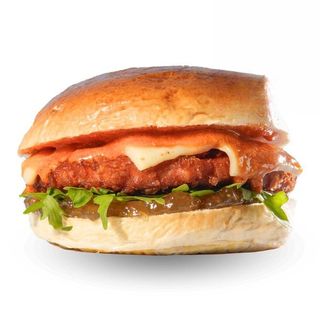 Burger Smoke Crispy Chicken