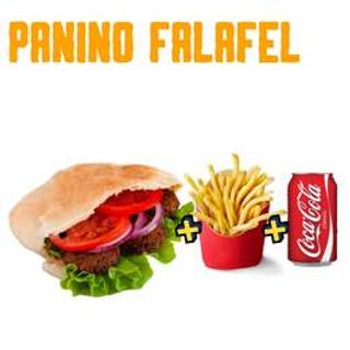 Menù panino falafel