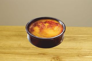 Crema catalana in coccio