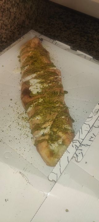 Pizzocciata prosciutto e pistacchio