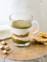 VOLUTE CHEESECAKE CU FISTIC