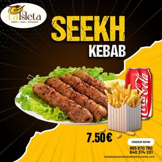 Platos seekh kebab 