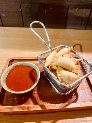 Мини чебуреки с телятиной