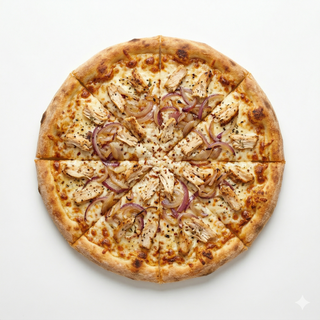 Pizza Pollo Y Cebolla