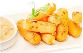 Сирні палички з часниковим соусом (150/30г)