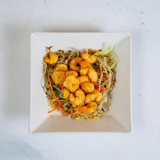Salata od sojinih klica sa škampima