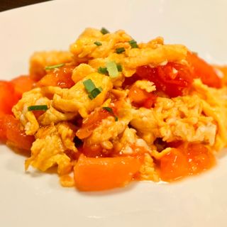 Pomodori saltati con uova