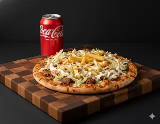 PIZZA KEBAB + BIBITA
