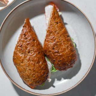 Панини с ветчиной и грибами (270 гр)