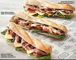 Cheese Tomato & Basil Baguette
