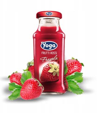Włoski Sok Yoga truskawkowy 0,20l.