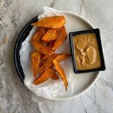 Deep fried sweet potato