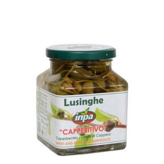 Kapary Łodygowe W Occie - 300/150gr - Inpa - Włoskie