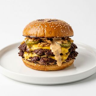 Doppio smash burger americano