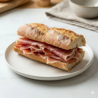 Bocadillo De Jamón País