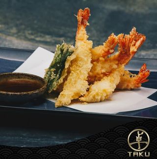 Tempura con gamberi - 5 pezzi