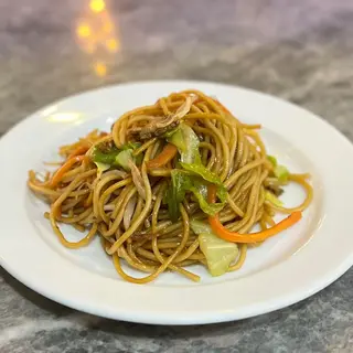Massa Chinesa com Legumes