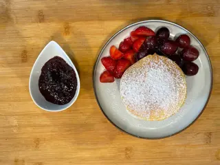 Panquecas Frutos Vermelhos