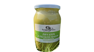 Zupa krem z zielonych warzyw (vegan) 900 ml