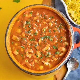 Bhuna de camarão/Prawn Bhuna