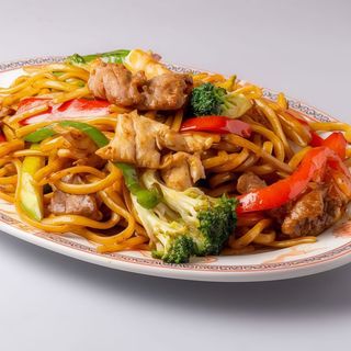 Tallarines fritos 3 delicias