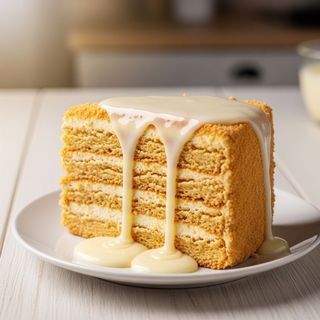 Медовый со сгущенкой