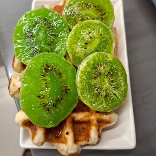 Gaufre Kiwi