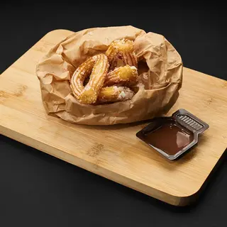 Churros con la nutella