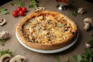 Pizza Pollo e gorgonzola  Ø 32cm - D