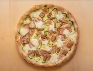 Prosciutto cotto e funghi classica normale