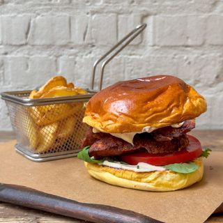 Hamburguesa de pollo Crunchy