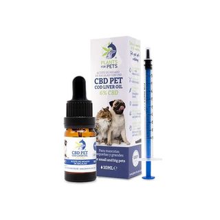 Aceite de Higado de Bacalao 6% CBD 1% CBG 10ml | Mascotas