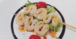 46. Spiedini di calamari