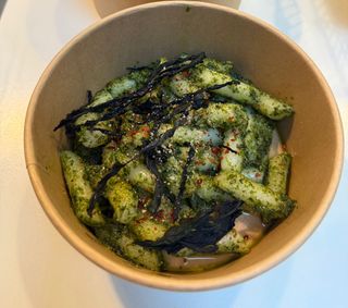 Kluski ryżowe bezglutenowe tteokobokki