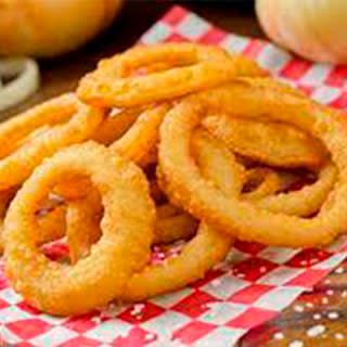 Aros De Cebolla Rebozados De Cerveza