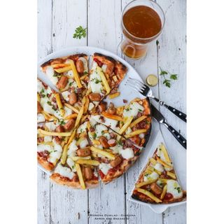 French Fries Pizza