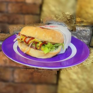 Hamburguesa Mexicana (Pan Redondo)