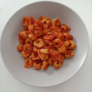 Tortellini de Queso con Sobrasada