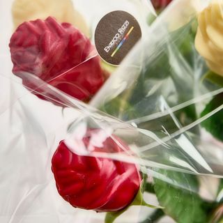 Rosa rossa cioccolato alla rosa di Damasco