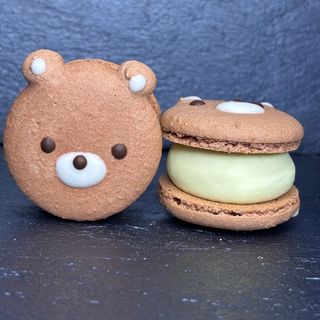 Макаронс Морозиво з бананом