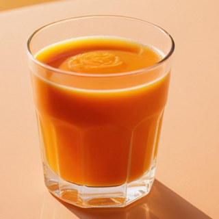 Zumo De Manzana Con Zanahoria Y Naranja 