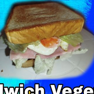 Menú sándwich vegetal
