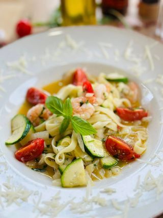 Tagiatelle z krewetkami 250g