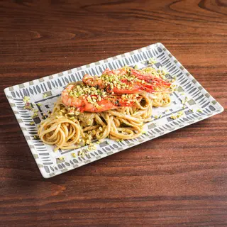 Linguina Gamberi E Pistacchio