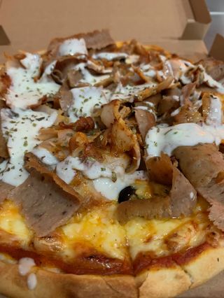 Pizza King Kebab Con Ternera