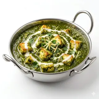 102. Palak Paneer Indian Cottage Chese And Spinach With Ginger