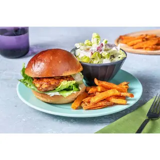 Burger + Chips