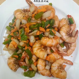 127. Gambas Con Sal Y Pimienta